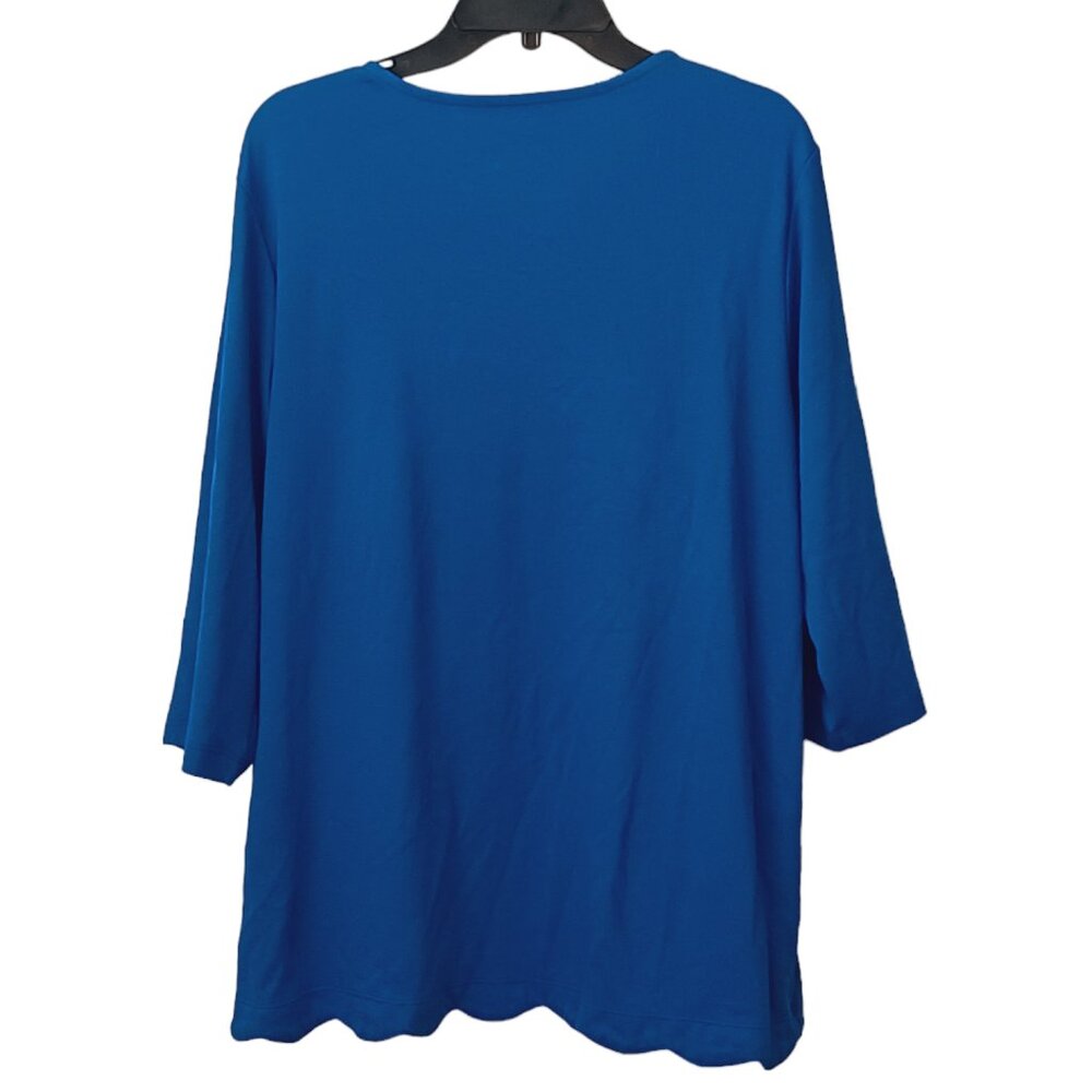 Blair Blue Top Size XL - Picture 2 of 4